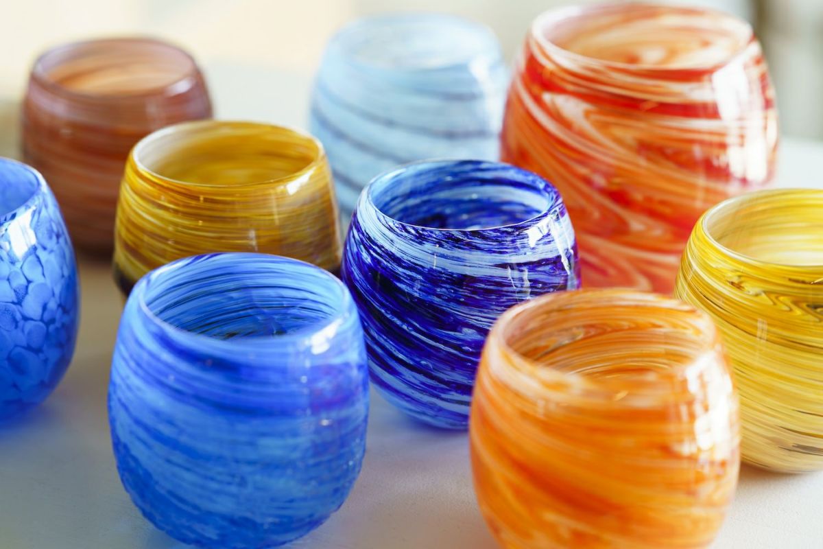 琉球ガラスの透明感