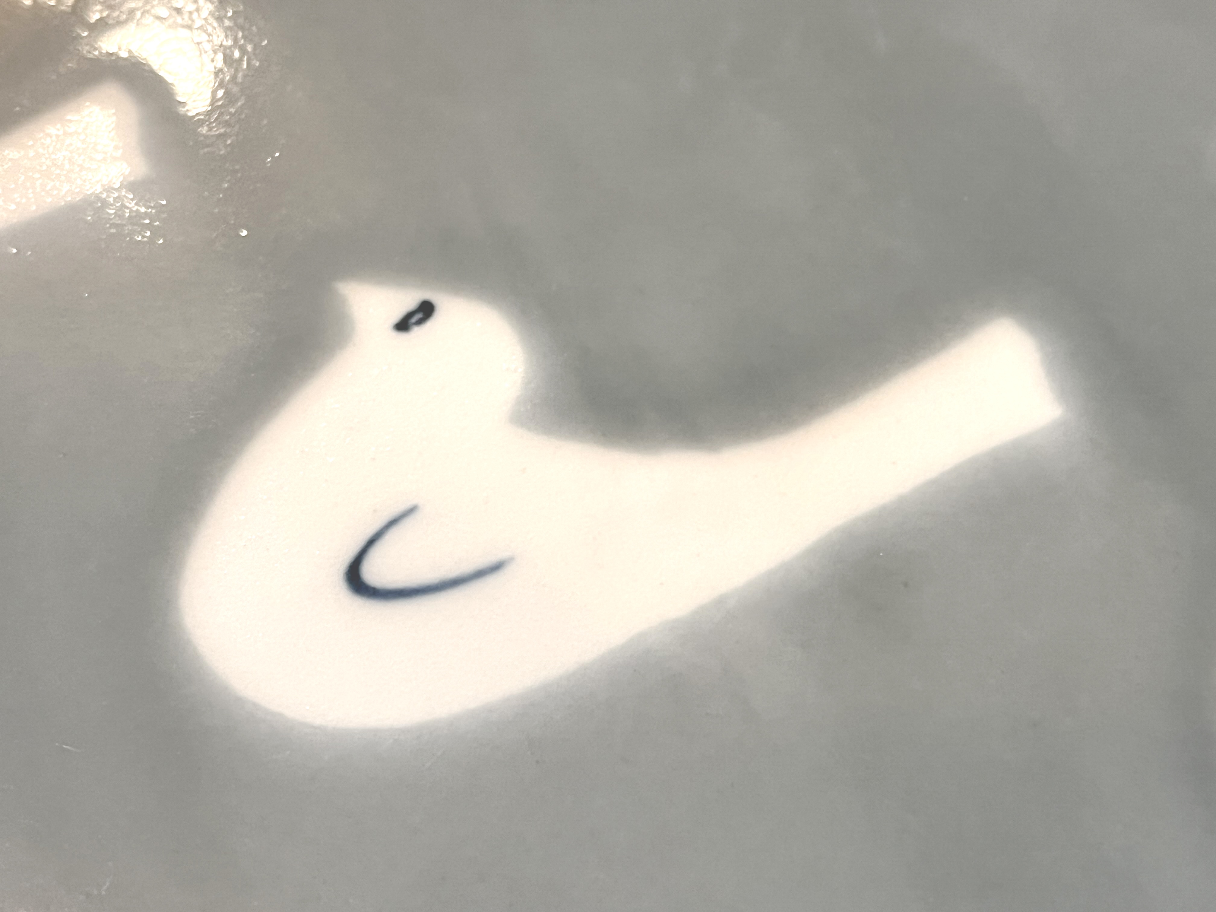 動物の絵付け