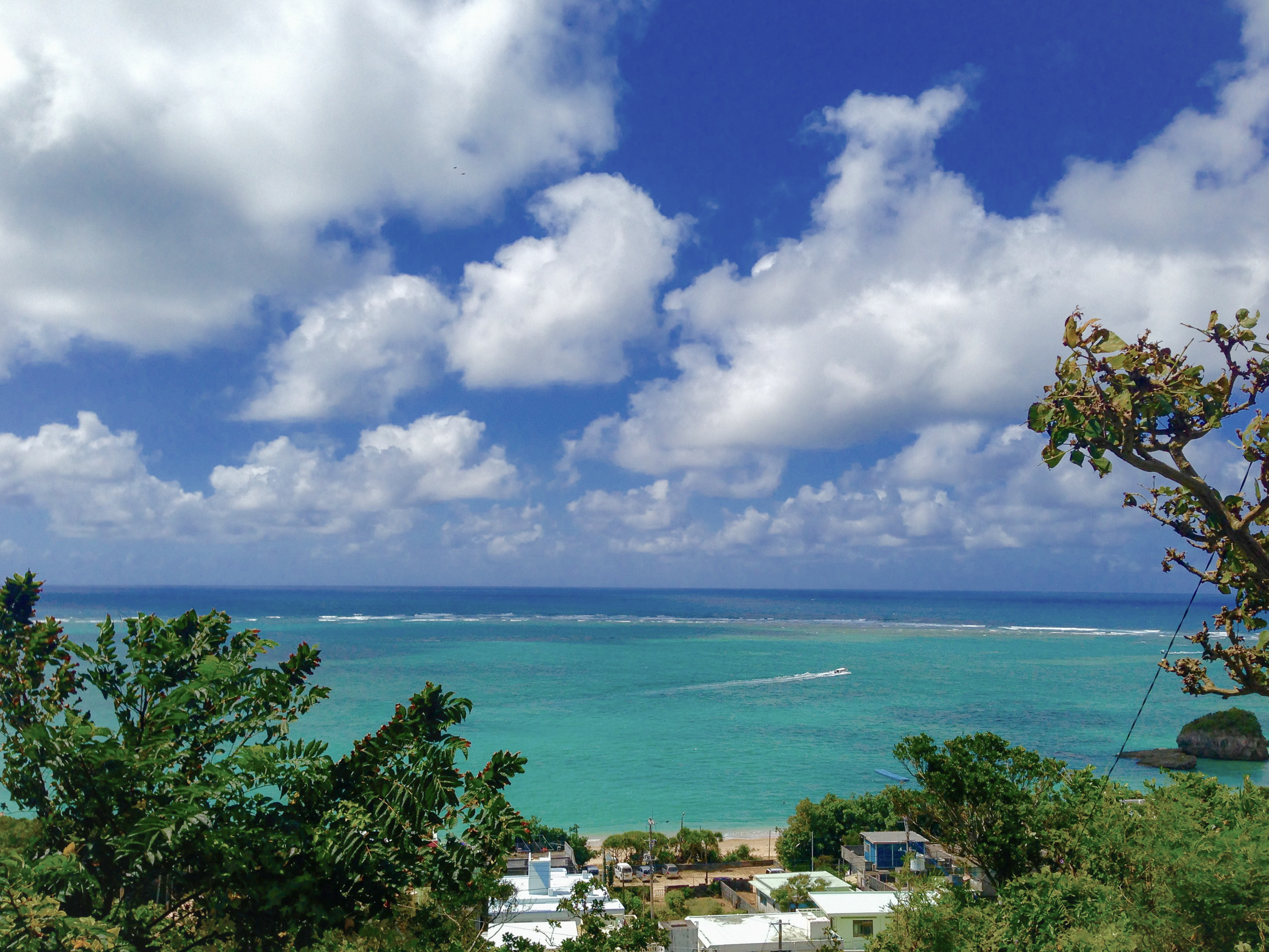沖縄島南部の風景