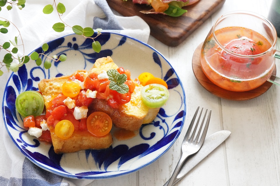 トマトがおいしい春 ふんわりフレンチトースト