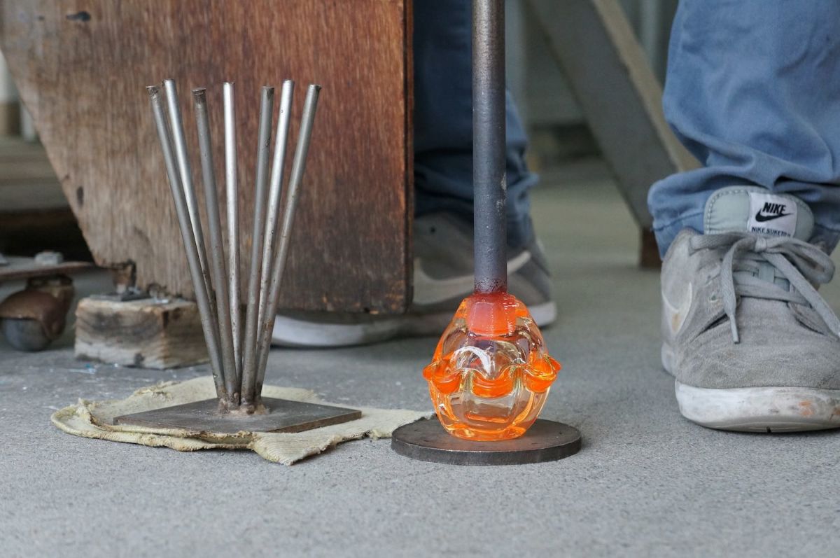 渦 2合片口（イラブチャー）/吹きｶﾞﾗｽ匠工房 | ゆいまーる沖縄 ＜Online＞