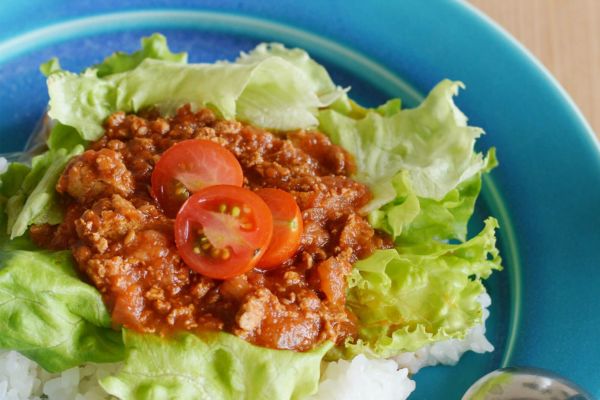 島豆腐のベジタコライス　浮島ガーデン