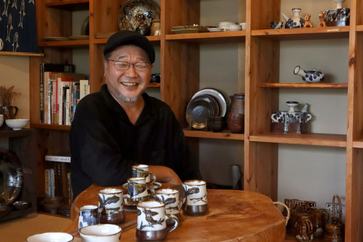 線彫り五寸鉢 パラダイス文 アトリエ五香屋 | ゆいまーる沖縄 ＜Online＞