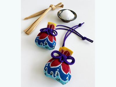 ‼️キング縄文マーブル オマケ2個付き‼️土曜日限定 花笠まーす袋 / 草木染め まま工房 | ゆいまーる沖縄 ＜Online＞