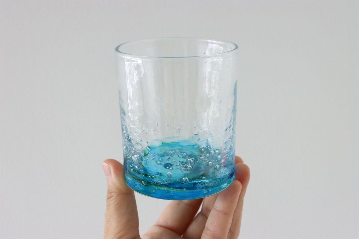 オキナワオーシャンロックグラス RYUKYU GLASS WORKS 海風 | ゆいまーる沖縄 ＜Online＞