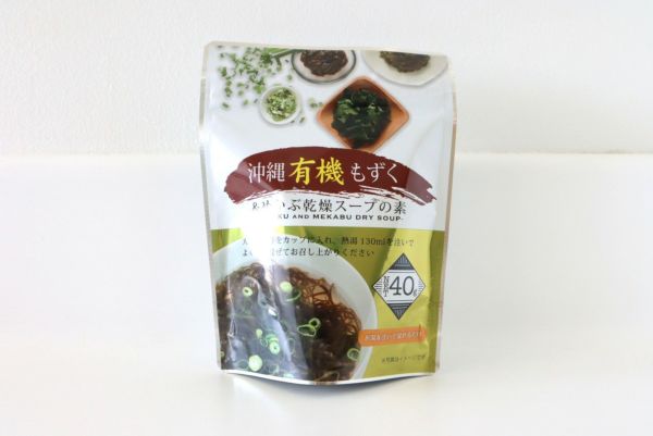 沖縄有機もずくとめかぶのスープ40g / 島酒家