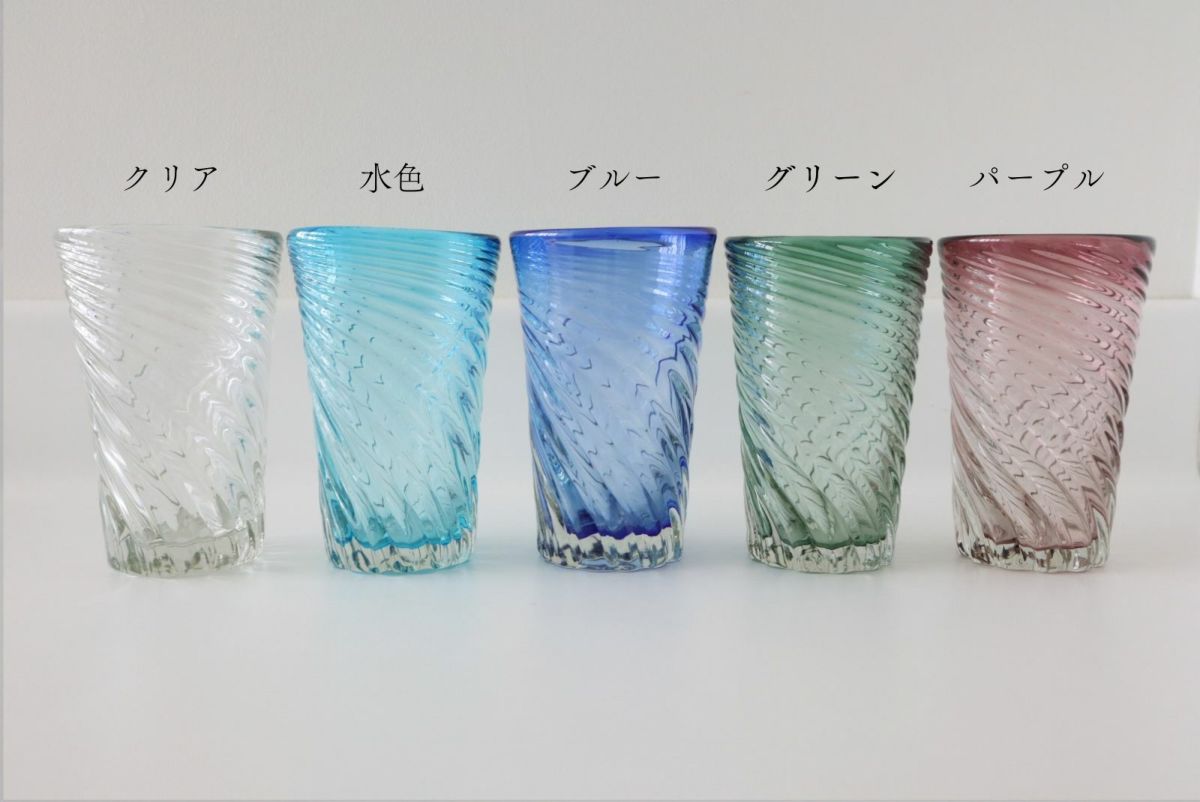 サマーモールグラス / ガラス工房清天 | ゆいまーる沖縄 ＜Online＞