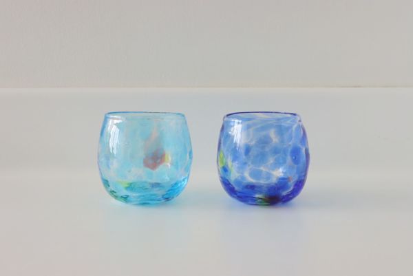 波の花タルグラス/吹きガラス匠工房