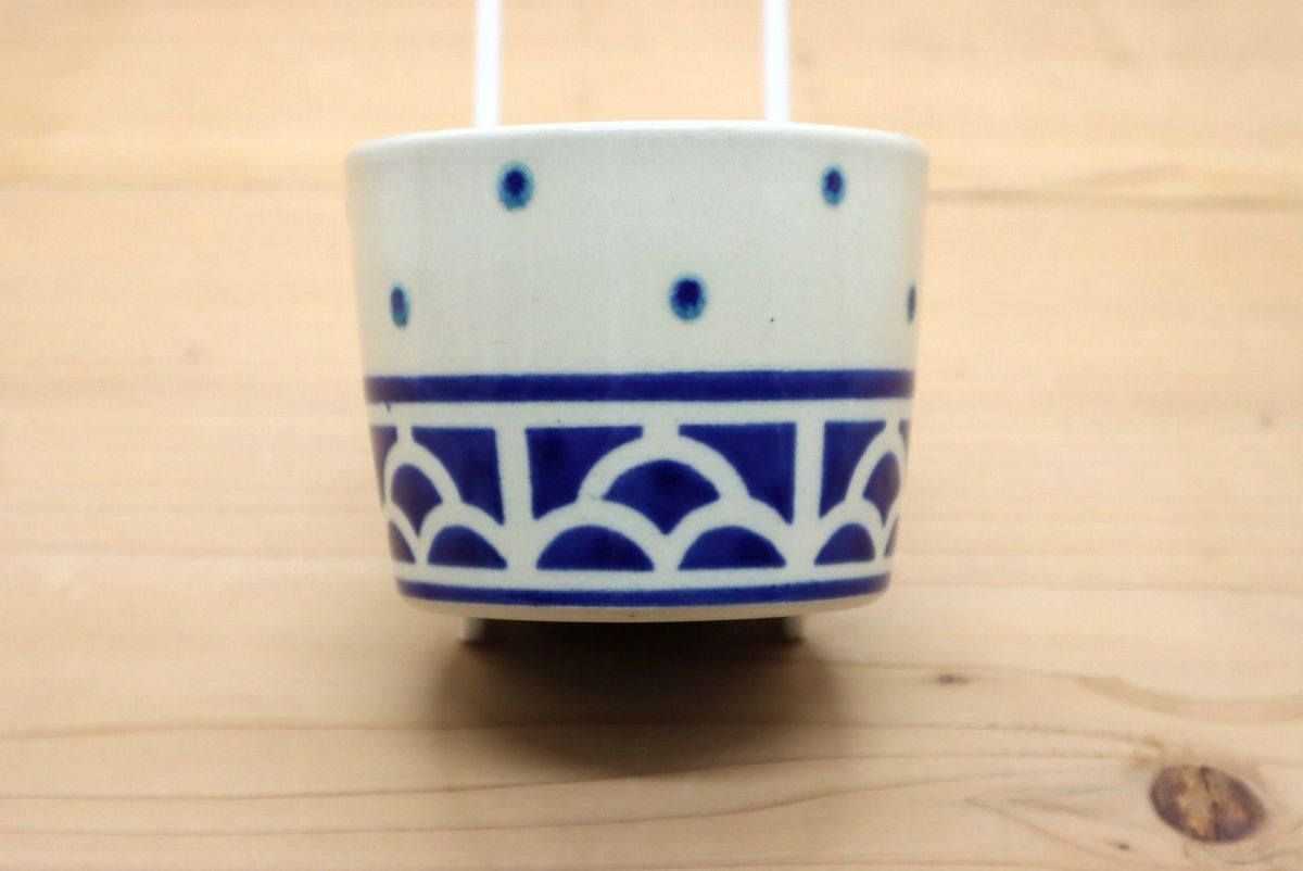 泡盛カップ(花ブロック) 高江洲陶磁器 | ゆいまーる沖縄 ＜Online＞