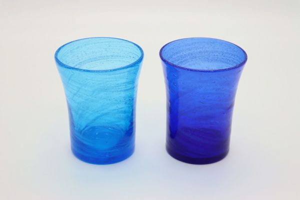 海の泡口広グラス 4インチ/吹きガラス匠工房