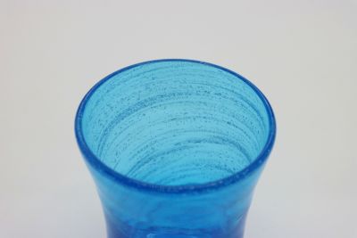 海の泡口広グラス 4インチ/吹きガラス匠工房 | ゆいまーる沖縄