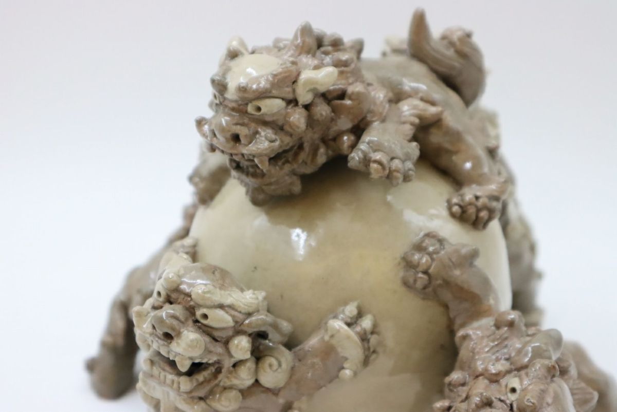 箕面焼 十二支 申 置き物 箕面焼 十二支 子 置き物 箕面焼 十二支 子