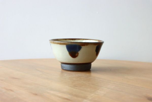 だるまシーサーペア ベージュ×青 / 置物 / 高江洲陶器所 | ゆ